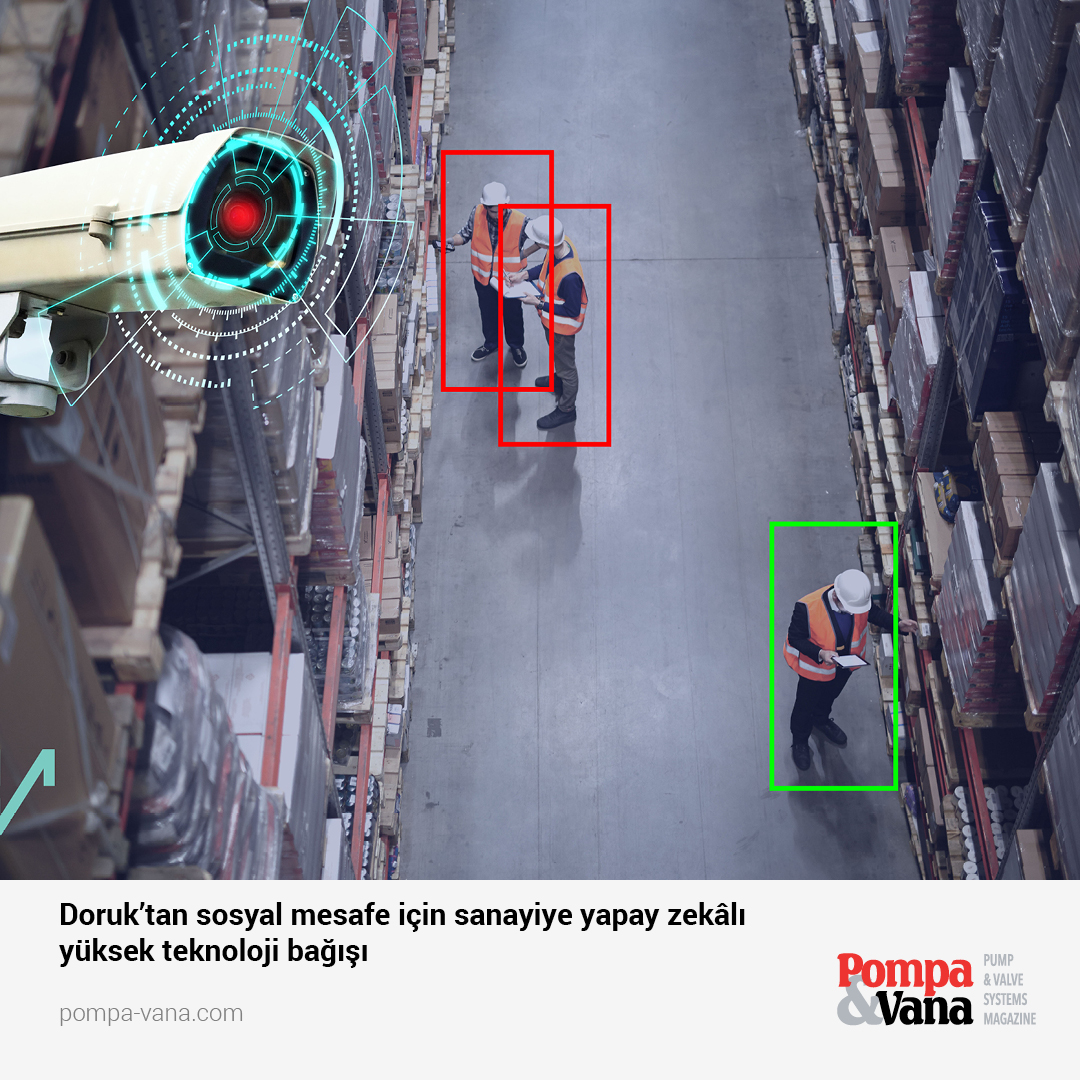 PompaVanaDergi's tweet photo. Doruk’tan sosyal mesafe için sanayiye yapay zekâlı yüksek teknoloji bağışı >> https://t.co/cYorz5GVay
#doruk #yapayzeka #promanage #pompavanavesistemleri https://t.co/NUmE93sHQk