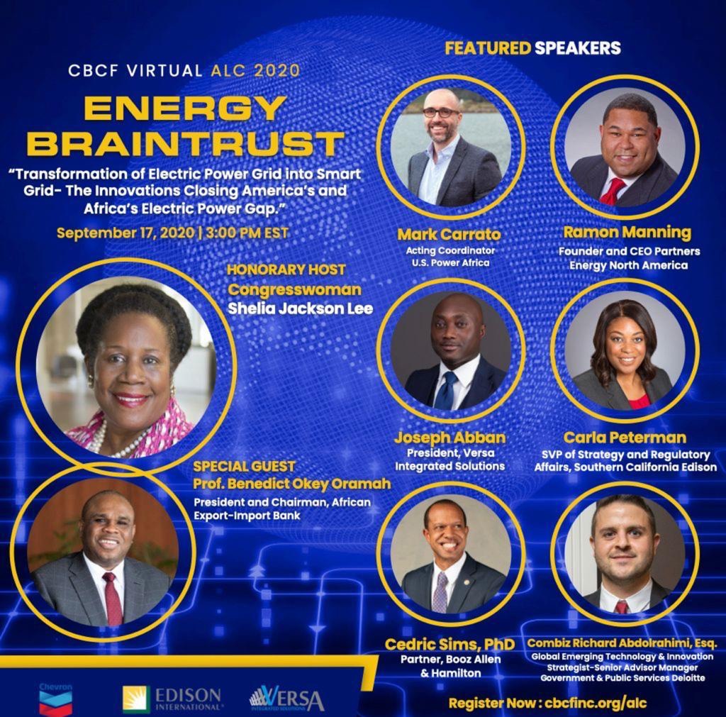 versaisinc's tweet photo. Tune in on Sept 17th to listen to our President Joseph Abban talk about technologies requires to close the power gaps in Africa and North America! https://t.co/q58hUeDdKl
