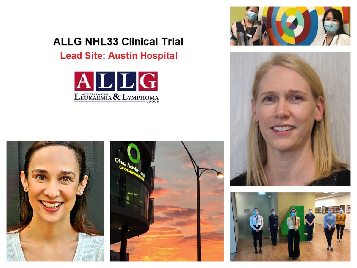 ALLGtrials's tweet photo. @ALLGtrials NHL33 launched this week to improve treatment for people with mantle cell lymphoma. Led by @DrElizaHawkes @AllisonBarra1, NHL33 is studying the impact of adding acalabrutinib to standard treatments on stopping/slowing cancer growth. #teletrials https://t.co/IJWT4b7hug https://t.co/Wvf6Yj5iTv