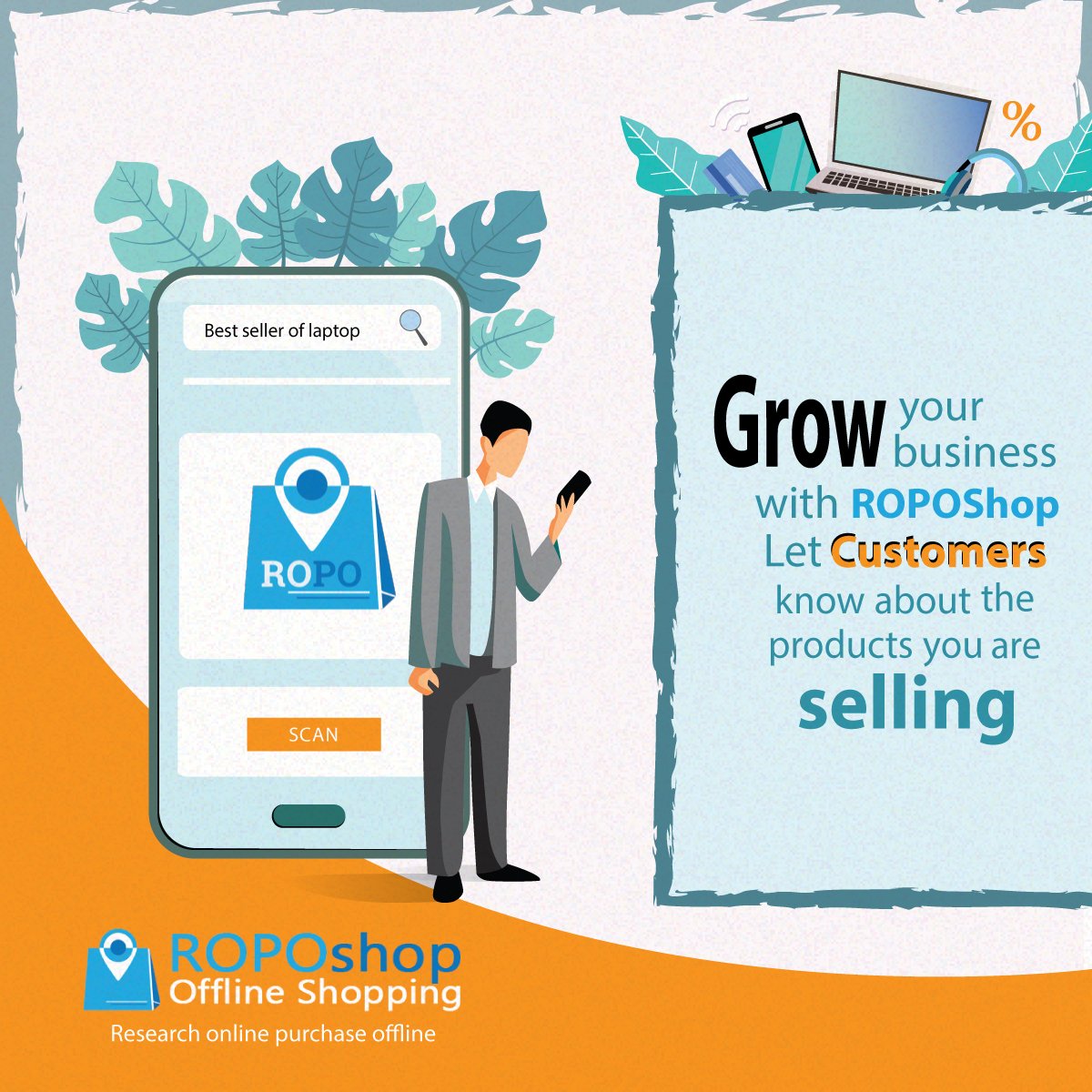 roposhop's tweet photo. If you are a seller and looking for a platform to list products online, then register yourself on ROPOshop and manage information related to your shop.

Download the app at https://t.co/riWrihuK6h or visit roposhop: https://t.co/KqopvU3nMa

#Roposhop #Shopping #IncreaseYourSales https://t.co/ePZs25RGrT