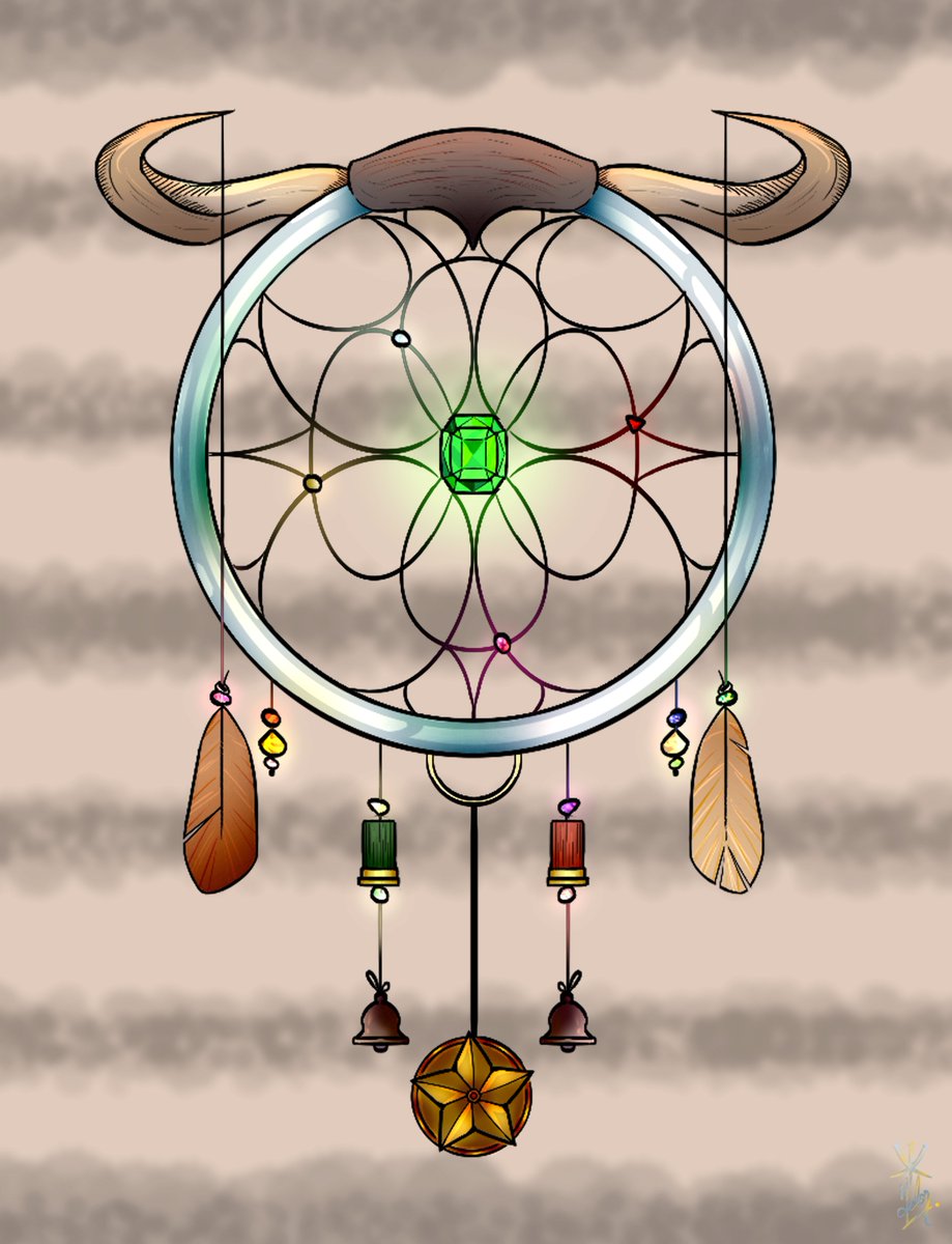 Kartist301's tweet photo. #Taurus #Dreamcatcher
Second one on the line for the ones with the stamina of a ... #bull 😅 Try not to run yourselves out of steam though! ♉️
#art #artoftheday  #artist  #artwork #draw #drawing #paint #painting #zodiac #zodiacsigns #horns #ring #jade #marble #copper #feathers https://t.co/y93XKsbkbv