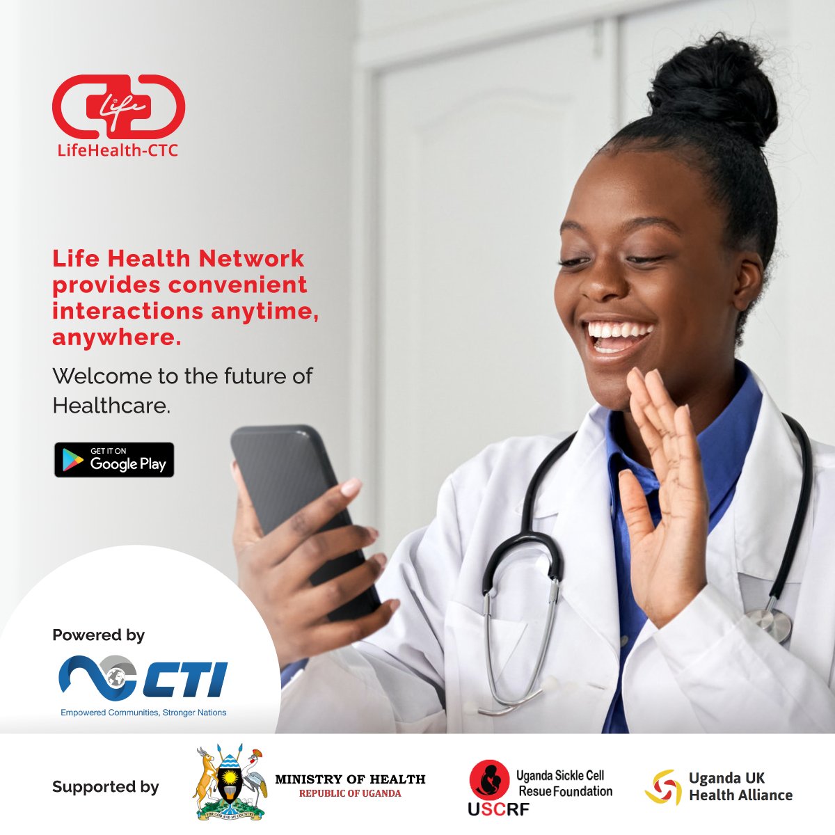 LifeHealth_CTC's tweet photo. Have you ever felt the need to speak to a #doctor, but you were either too tired to make the trip or the traffic was too much? You are not alone.

Imagine having a doctor in your pocket? With 
@LifeHealth_CTC app, that is now a REALITY!

Welcome to the future of #healthcare https://t.co/Zm3UH9OuDb