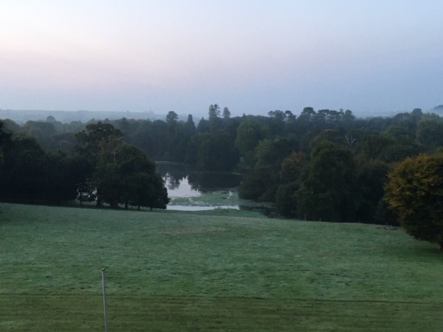 HighGroundBoss's tweet photo. We're back! Fab to be @BictonCollege again for 1st #RuralWeek of 2020. Everyone arrived safely & #Devonsunrise over the lake this morning augurs well. @theRMcharity @RAFBF @VeteransFdn @GreenHosp #outdoorsisbetter Bring it on!!! https://t.co/sO4mSFdwrX