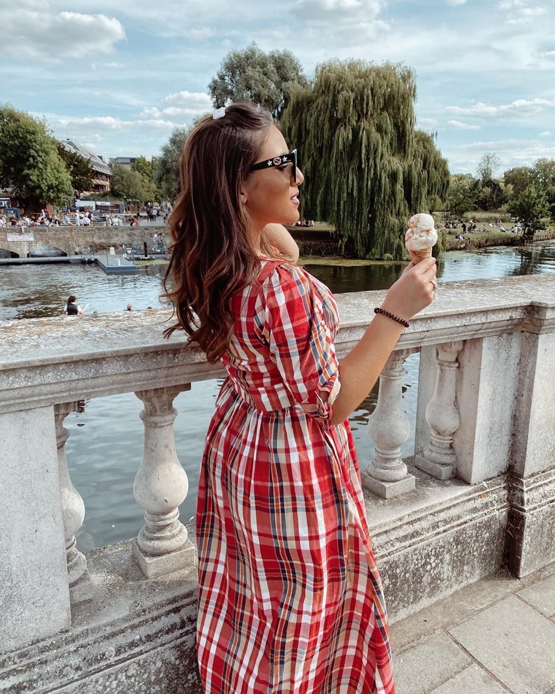 Monsoon dolly gingham dress hotsell