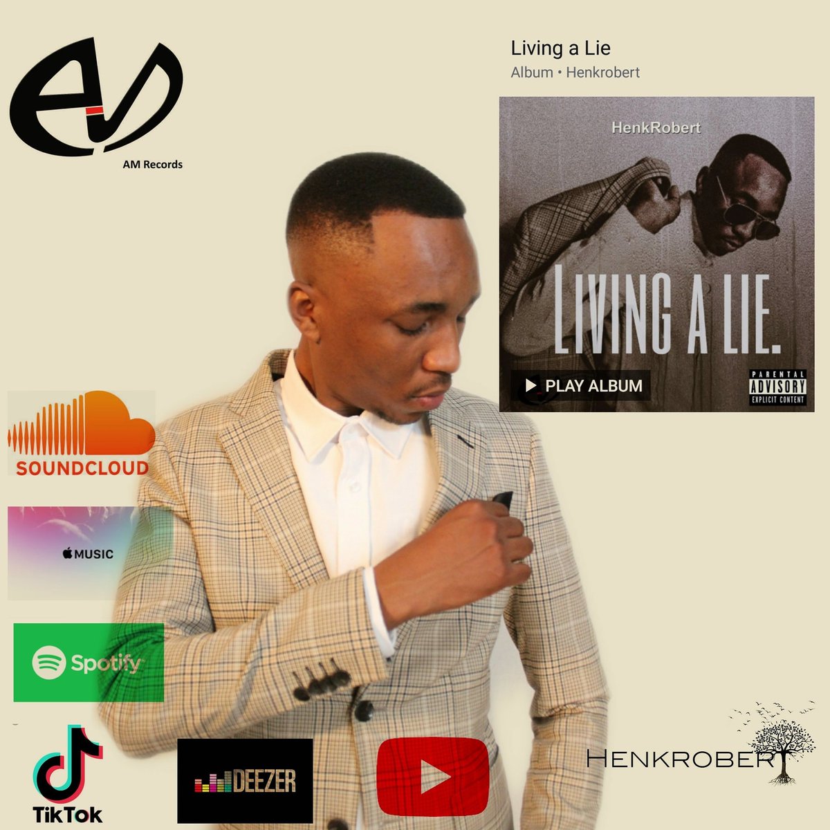 henkrobertsa's tweet photo. Living a lie EP available on these digital platforms 🙏 please do listen to it and don't forget to share https://t.co/JOxJrI53hH