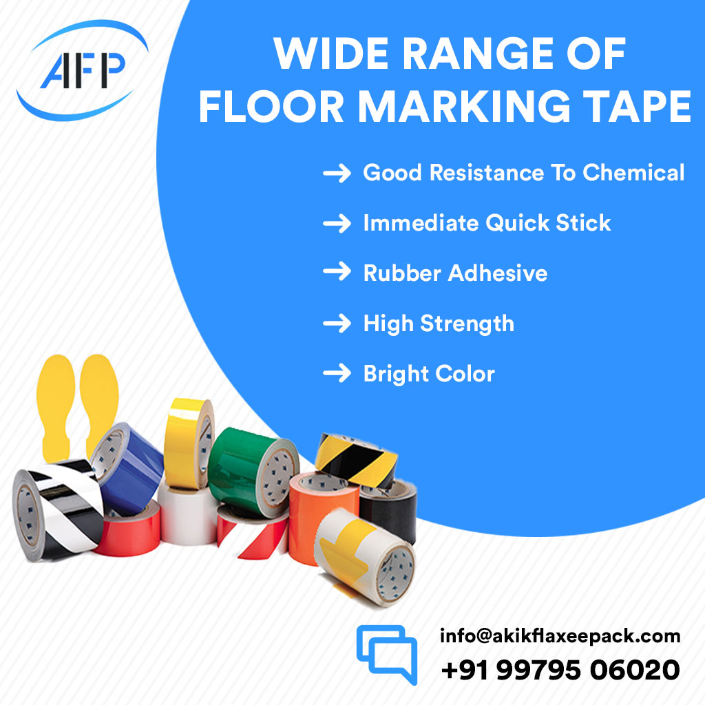 Searching for high quality #floormarkingtape which can improve safety, efficiency and productivity? Check out here we are providing huge range of floor marking tape for all your needs available in various sizes &amp; colors with budget free. visit our website rb.gy/vpsmqp