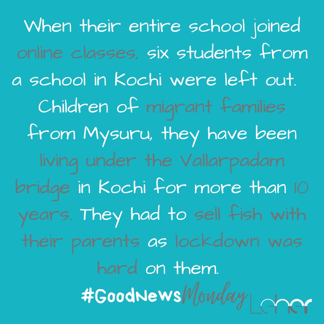 LeherIndia's tweet photo. Uncertain times like these test the mettle of a true educator. And sometimes, everyday can be Teachers' Day!
#GoodNewsMonday  #LetsMakeMondaysGoodAgain #WhyDoBoring  
Full story
👇
https://t.co/Txv7oJ8oKJ https://t.co/3pkkF4lfne