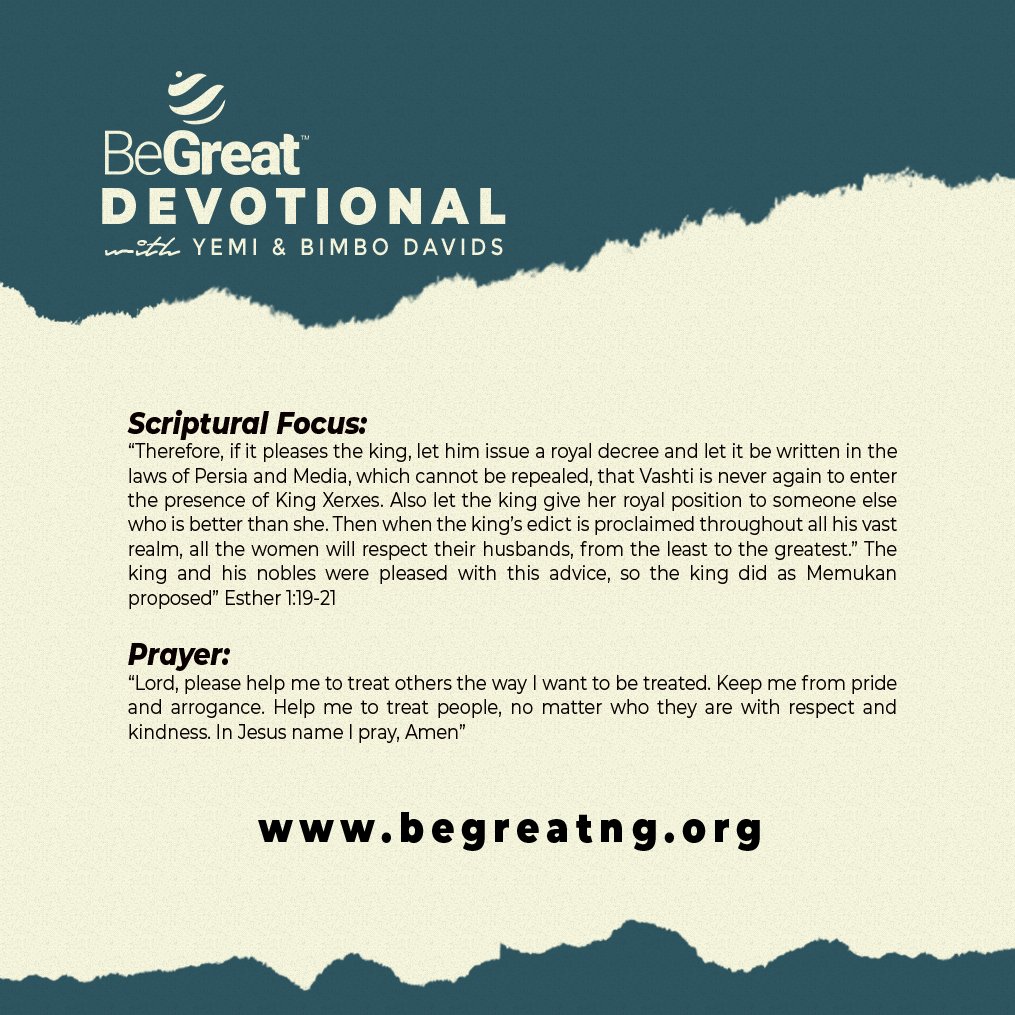 YemiDavids's tweet photo. BeGreat Devotional
Day 14 September 2020
The King's Friends
#BeGreatDevotional
#DailyDevotional
#MorningDevotion
#MondayMotivation
#Lsgos
#Nigeria https://t.co/z2M2QTnjlU