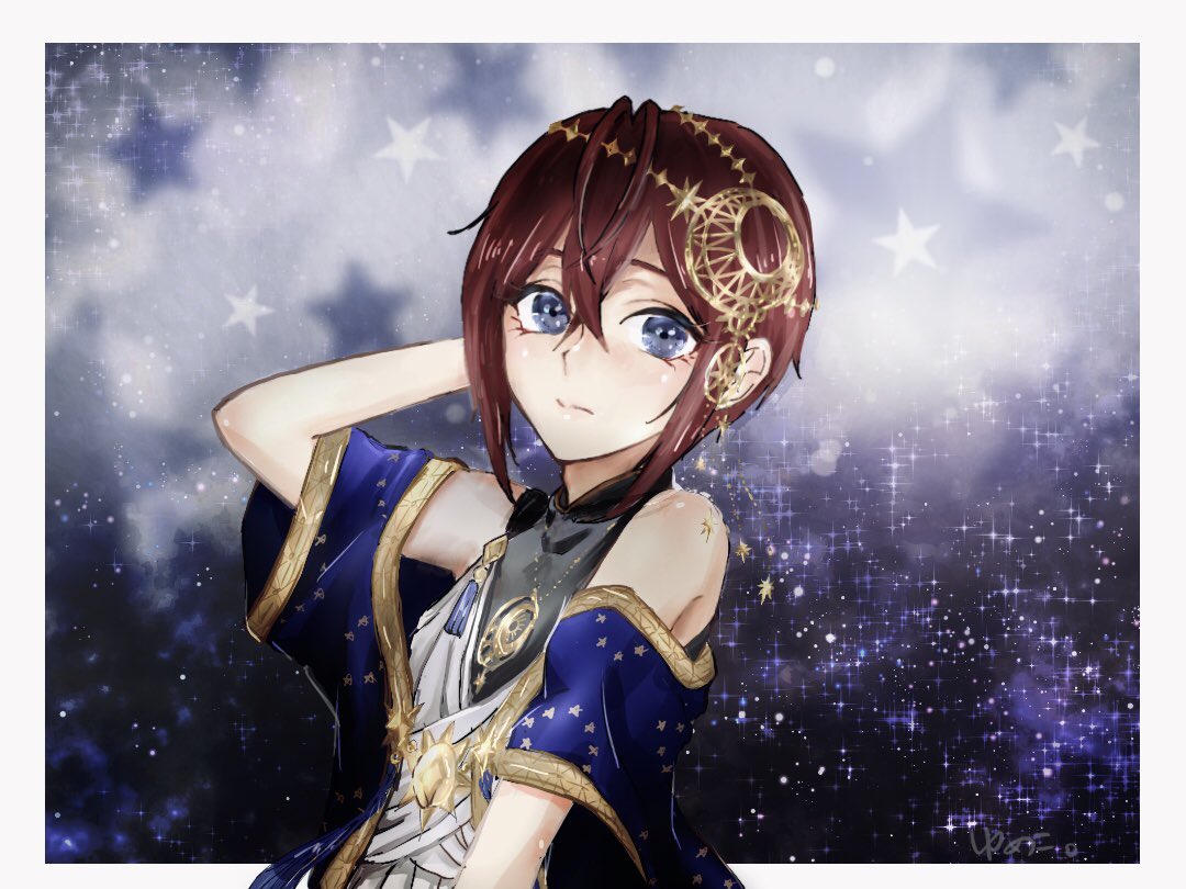 ツイステ リドルくんに着せました 星送りお疲れ様でした Tw ゆめこ のイラスト