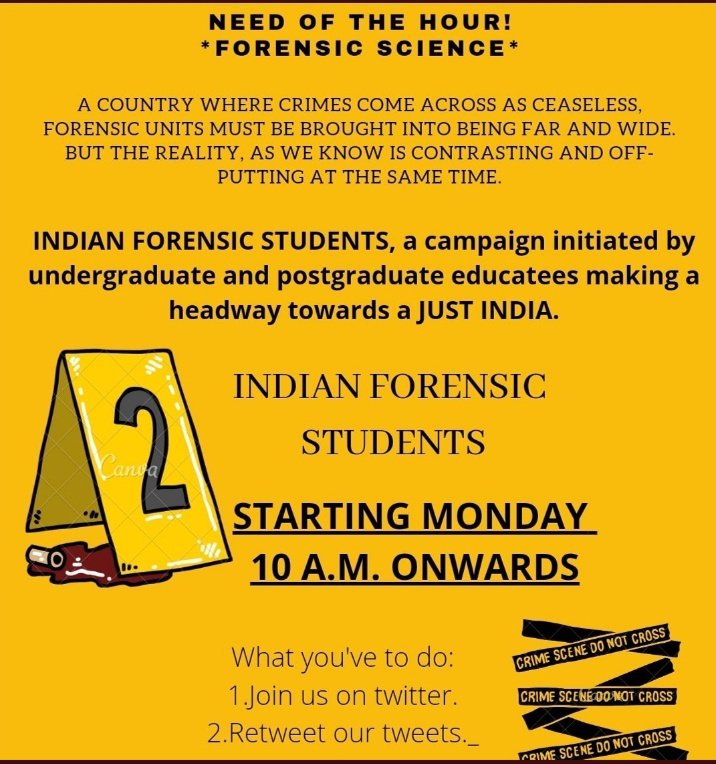 BLESSYBABU98's tweet photo. https://t.co/ZajCrrMXND and https://t.co/upylNf4jtz Forensic Science should not be neglected..It should be included in recruitment eligibility and  prioritized.
We are the students of Forensic Science who are in need of Justice.
#ForensicScienceOptionalinUPSC 
#forensicstudents https://t.co/f8AOcjtbfT