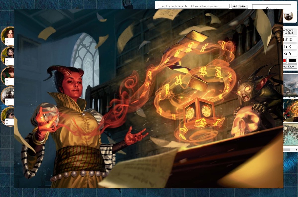 digitald20's tweet image. Have you tried onclick-setup, no register and easy integration with #dndbeyond #virtualtabletop session, with our new features for narrative playing?