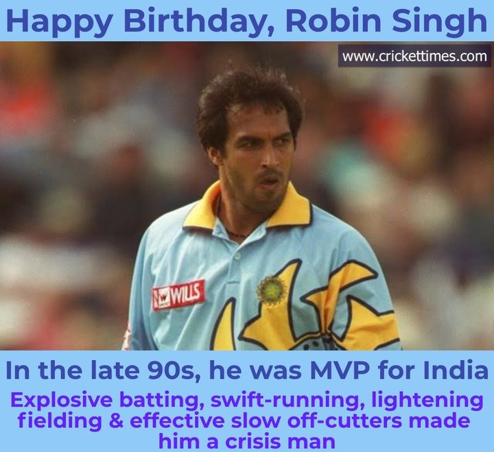 Happy Birthday, Robin Singh 