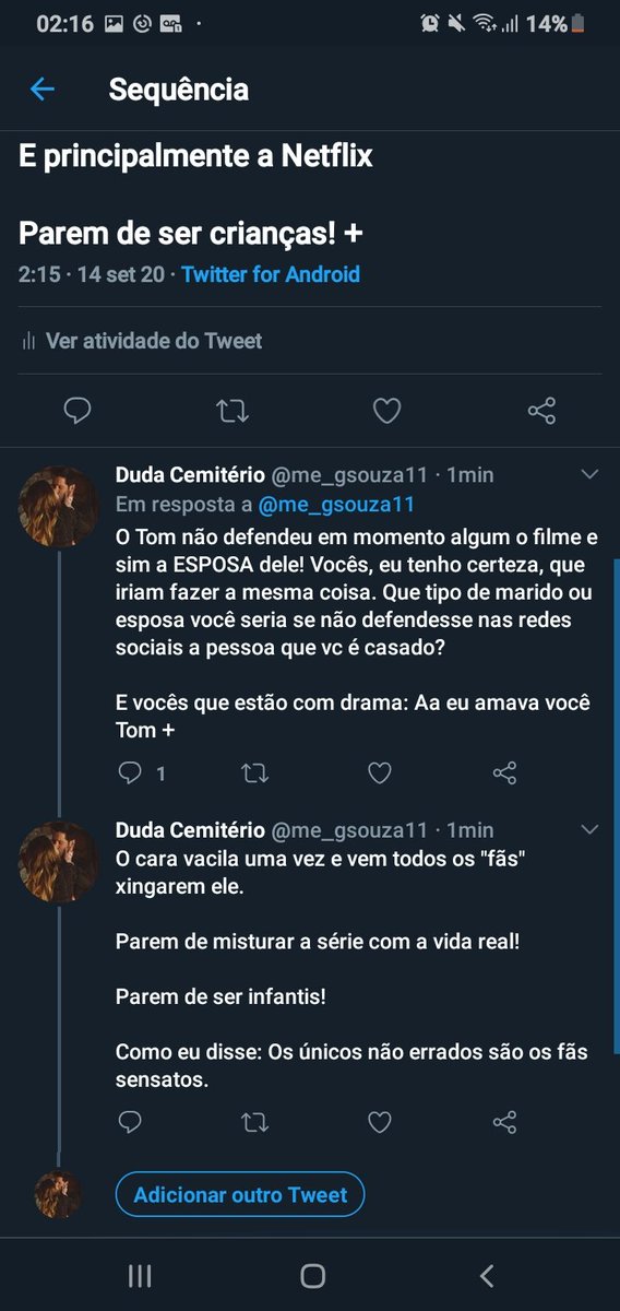 meg_morningstar's tweet photo. *tom ellis*

Lê está merda aqui e parem de ser babacas! https://t.co/O2wFAFPi3N