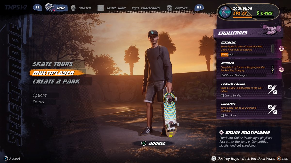 zoquelipe's tweet photo. Pro Skater #PS4share https://t.co/pj8e4AgqNS