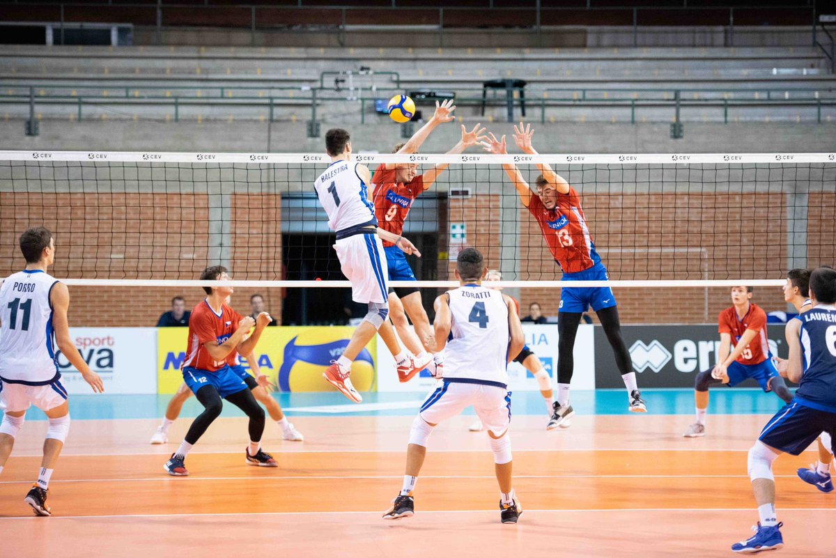 Itay wins the #EuroVolleyU18M. 🏆🇮🇹🏐 #volleytrails #volleyball

📸 @CEVolleyball