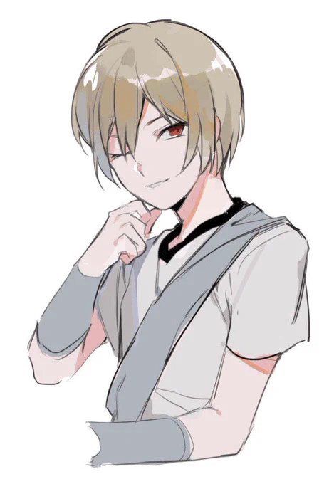 昔のイナズマ絵

短髪バージョンの感じ^^ 
