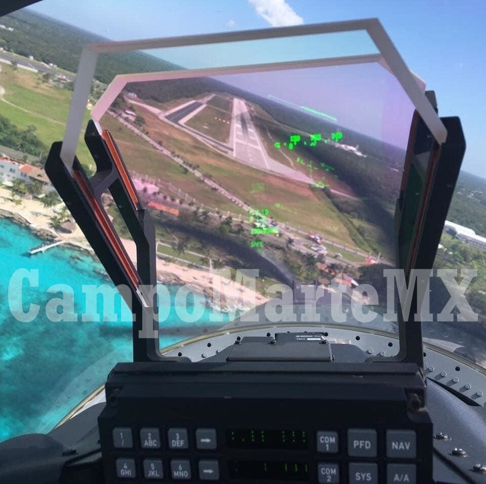 campomartemx's tweet photo. Aproximación de un T-6C Texan II a la #BAM4 #FAMx General Eduardo Aldasoro Suárez, en Cozumel, Quintana Roo... https://t.co/4dyL3X2AEs