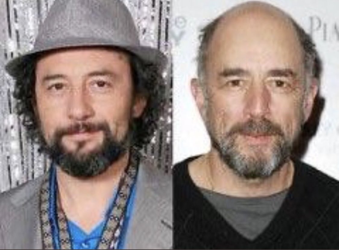 @Richard_Schiff Doppelgänger much? Psst. @EW Also👇🏽#NotGinger. That said: Sincerely, a fine story to be had here. If you ask his wife...Mr. Schiff’s Missus will likely show you many a classy #TweedHat 🎩 sporting photos as worn by the gent on our right... Will the real Mr. Schiff step forward?🤯