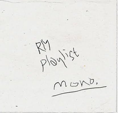 for a while ive been wondering if RM’s mono was drawn by him with his non dominant hand and after having experienced it in therapy it really made sense with what hes going for in the album