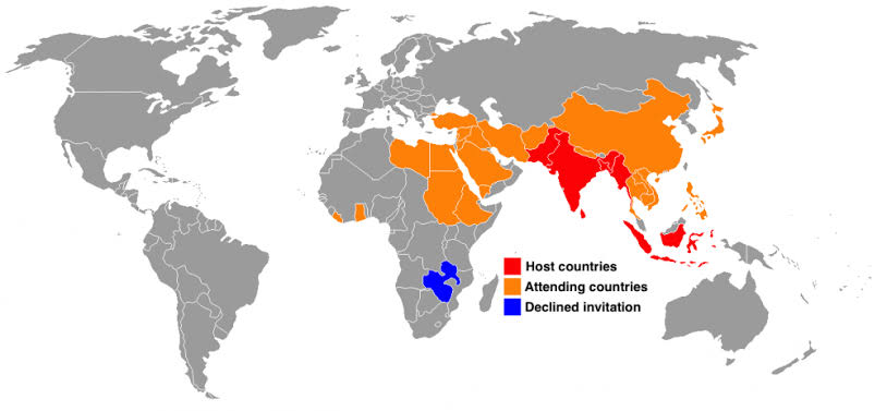 THE BANDUNG CONFERENCE71 years after the Berlin Conference The Afro-Asian Conference, known generally as the Bandung Conference took place, it was the first largest gathering of Asian and African nations On April 18 to 24, 1955.