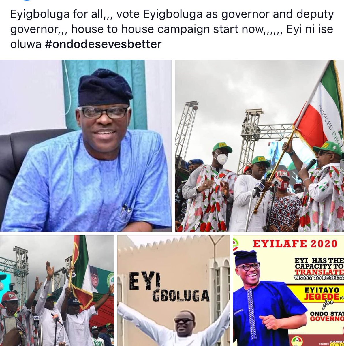 Toyin2Alo's tweet photo. Ondo deserve better https://t.co/4grjqeuOyk
