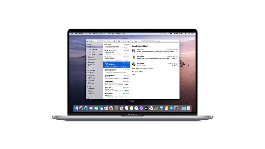 Clubic's tweet photo. La liste des clients mail alternatifs de #macOS se garnit d'un nouvel arrivant: #Mimestream.
Cette nouvelle application se calque sur #Gmail et en reprend de nombreuses fonctionnalités, #Google et #Chrome en moins.
@mathieugrumiaux vous mime l'info 👉 https://t.co/eQYlofHO8P https://t.co/hEKyyWsFUM