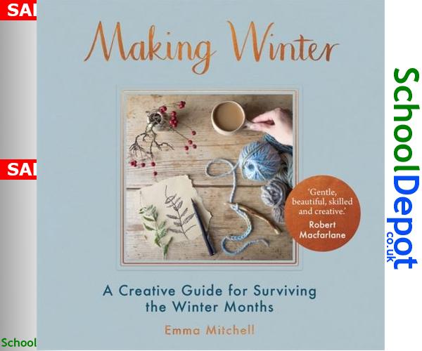 SchoolDepotCoUk's tweet image. #school schooldepot.co.uk/B/9781910552650 Mitchell, Emma Making Winter 9781910552650 #MakingWinter #Making_Winter #student #reviewMaking Winter will encourage you to banish winter blues and embrace the frosty months by cosying up with Emma Mitchell's nature-inspired colle