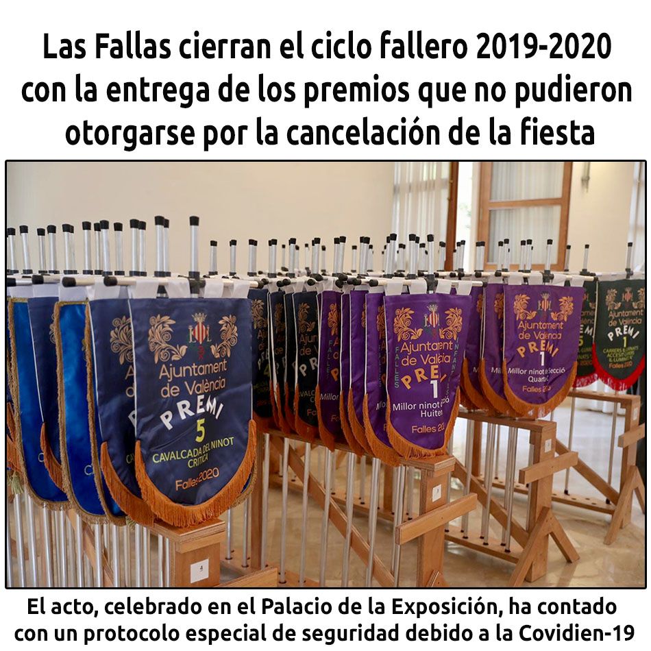 hosteleriaenvlc's tweet photo. LAS FALLAS CIERRAN EL CICLO FALLERO 2019-2020 CON LA ENTREGA DE LOS PREMIOS QUE NO PUDIERAN OTORGARSE POR LA CANCELACIÓN DE LA FIESTA
https://t.co/S6EDS6z3sj
@jcf_valencia #JuntaCentralFallera #jcfvalencia #HosteleriaEnValencia #CicloFallero20192020 #Premios #Cancelacion https://t.co/7IhSnr2pEs