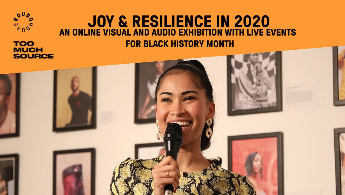 RoundhouseLDN's tweet photo. Announce!
To mark Black History Month, we're teaming up w/ radio & TV presenter @SwarzyMacaly to bring Too Much Source: Joy and Resilience 2020: a series of live events ft @KissFMUK & @bbccreative championing Black British creatives making history today> https://t.co/2a7n6tSGO3 https://t.co/z11IwQE2pQ