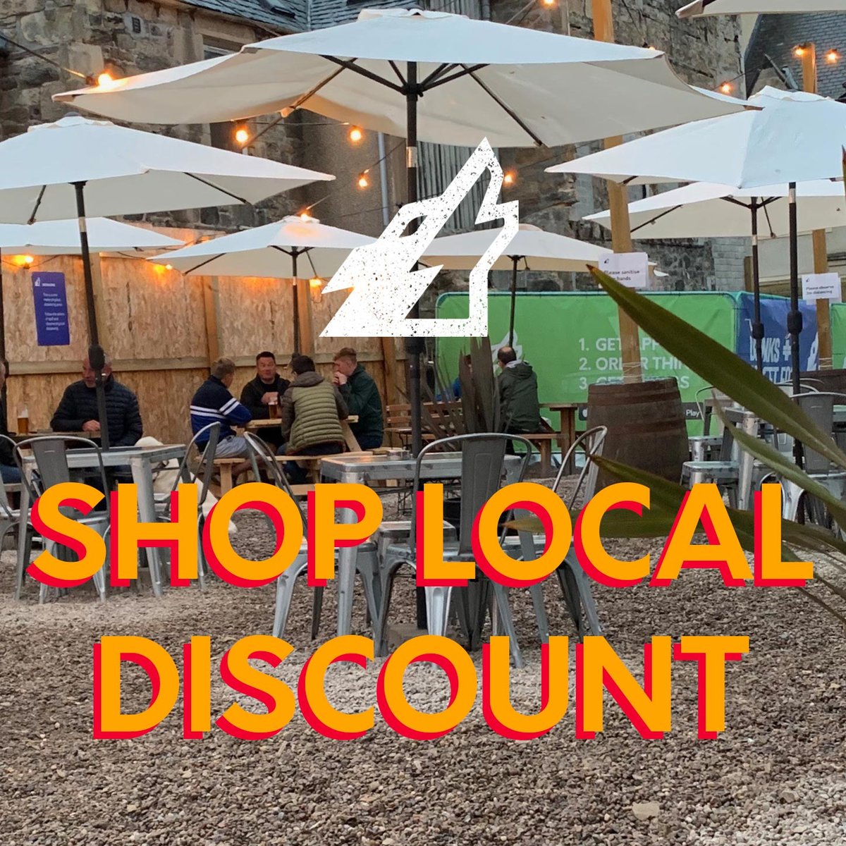 SHOP LOCAL DISCOUNT
Show a receipt from the last 7 days from an Elgin shop, cafe or restaurant, we'll give you 10% off food, soft / hot drinks. All day, every day, as often as you want until end October. Go one better, buy from a locally owned business, we'll give you 20% off!