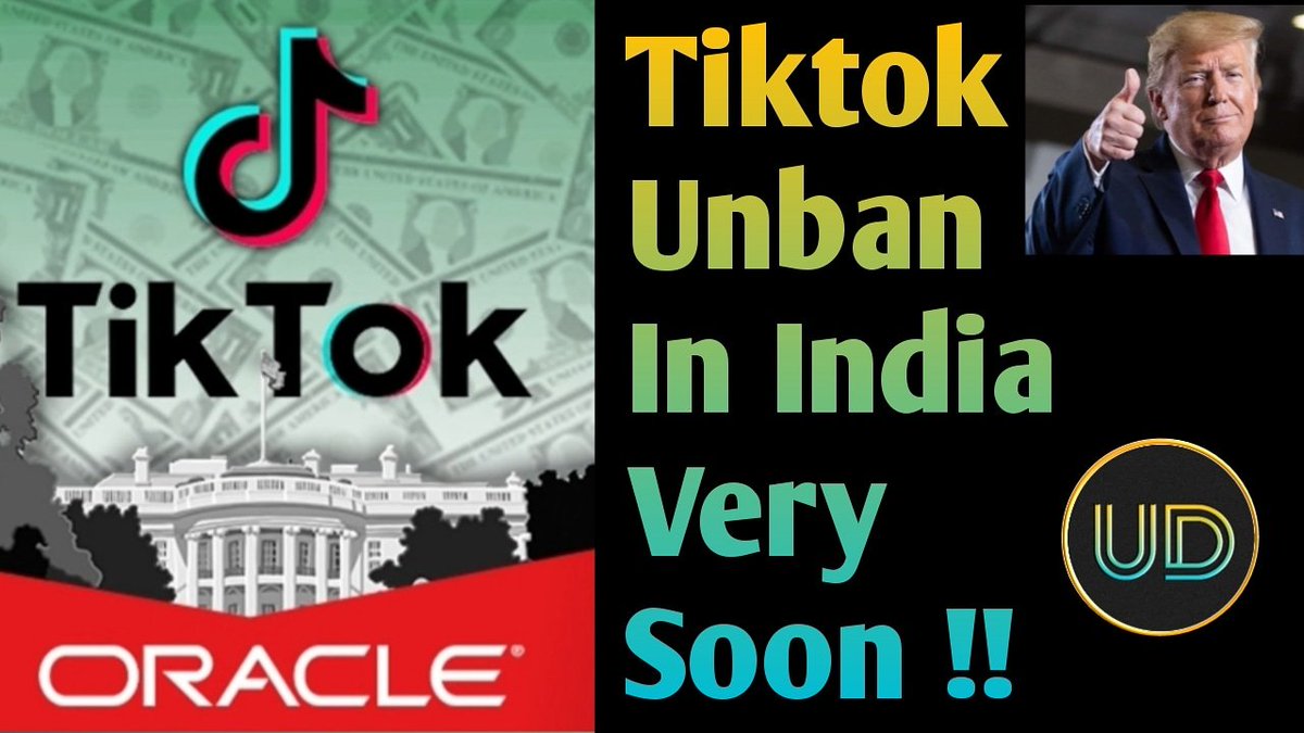 UpcomingDevices's tweet photo. Tiktok Unban In India . Tiktok Coming To India . Oracle Acquired Tiktok . Tiktok . Upcoming Devices
Video link - https://t.co/PVaTt58A1e
#tiktok
#tiktokback
#tiktokunban
#tiktokbackinindia
#tiktokreturn
#pubg
#banchineseapp
#pubgback
#pubgreturn
#tiktokreturninindia https://t.co/tq72mewrCa
