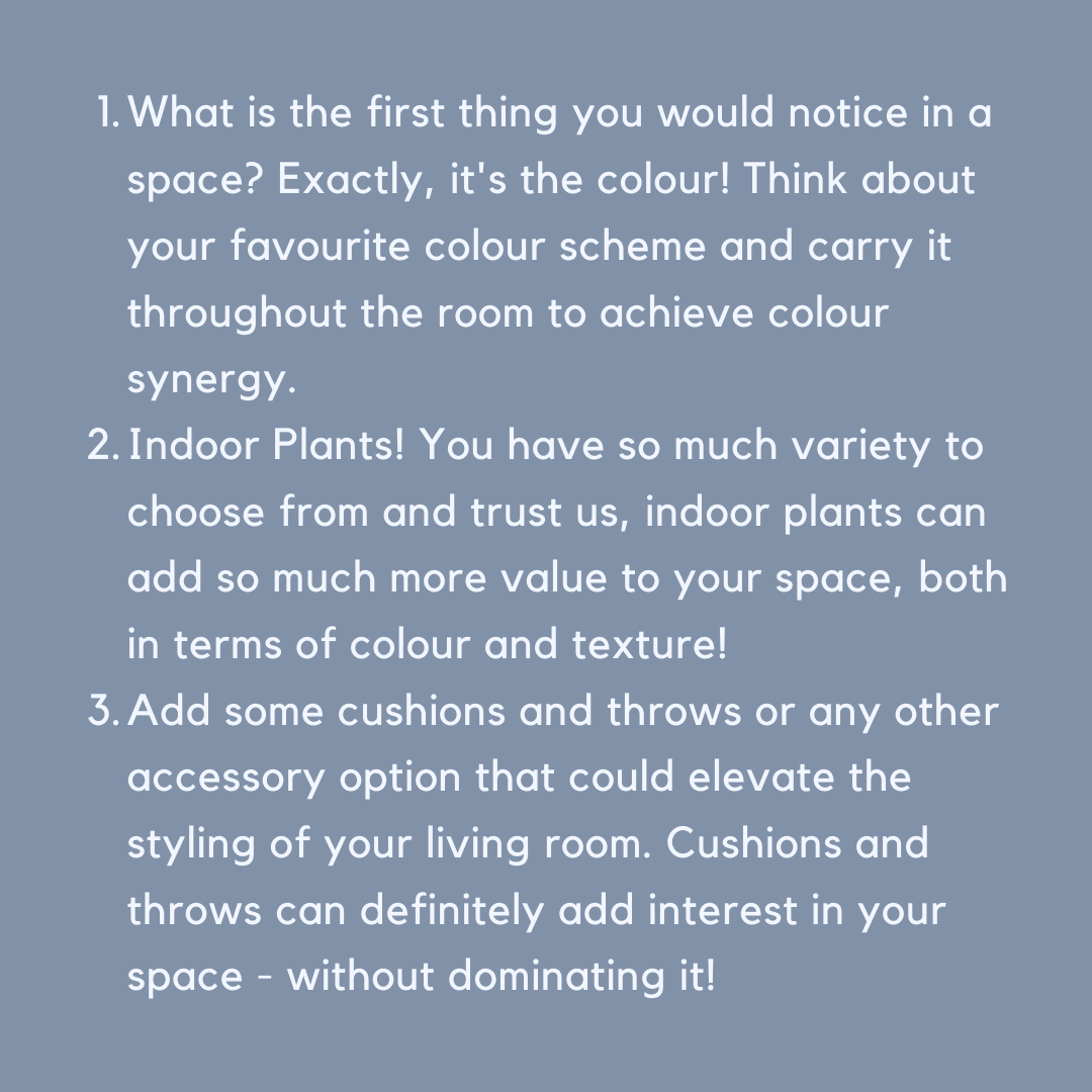 DntProperty's tweet photo. What do you think Tips number 4 &amp; 5 should be to style a living room?
.
#lifestyle #England #Kent #house #home #propertymanagement #homerenovation #refurbishment #decoration #interiordesign #minimalism https://t.co/w4qb3H0BO6