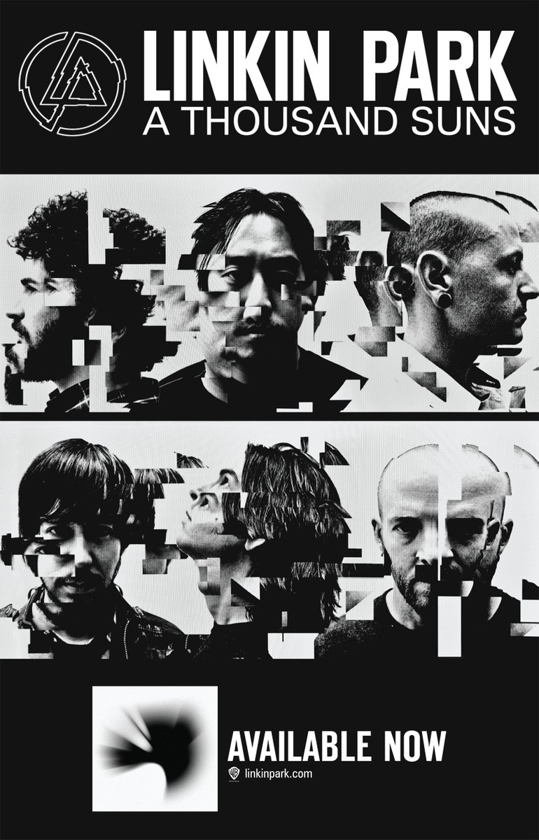 LinkinParkbr's tweet photo. Há 10 anos, o quarto álbum de estúdio do #LinkinPark, #AThousandSuns, era lançado.

Este foi o primeiro álbum conceitual da banda e contou com os singles #TheCatalyst, #WaitingForTheEnd, #BurningInTheSkies e #Irisdescent. 

Qual é a sua faixa favorita? #lpbr https://t.co/ZjY2QqrCJh