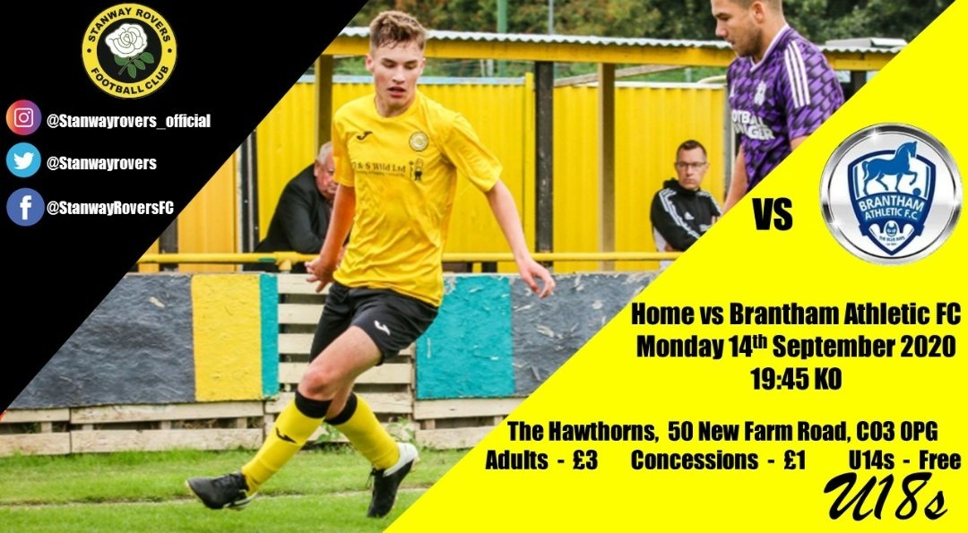 Tonights U18s home fixture, be great to have your support! #YoungGuns 
#RoversBoys