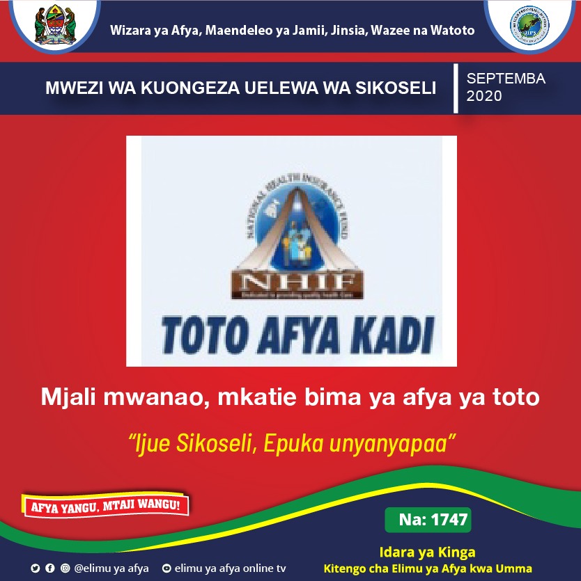 elimuyaafya's tweet photo. #JIFUNZEAFYA
Mwezi Septemba kila mwaka ni mwezi wa kuongeza uelewa kuhusu ugonjwa wa Sikoseli (Sickle Cell awareness Month). https://t.co/UzLxT2LYks