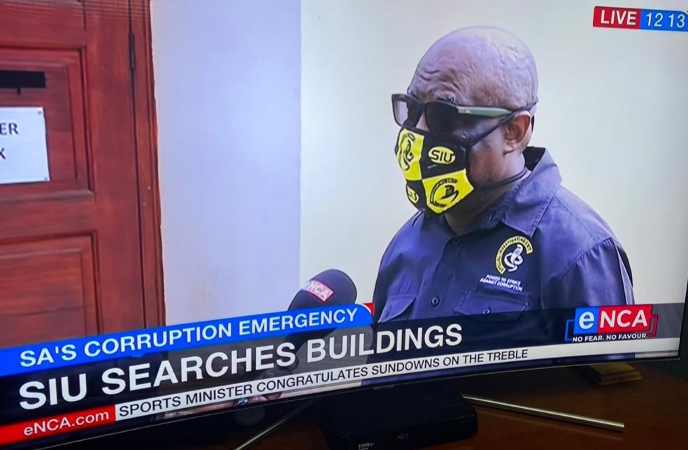 RSASIU's tweet photo. SIU raids Ceberberg Municipality offices today in PPE probe.
#SIU
#SIUProgress
#CobrasStriking
#Poised2StrikeAgainstCorruption https://t.co/IYFG9goq7k