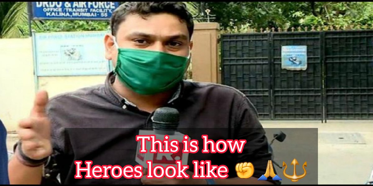 Its_Neha007R's tweet photo. #AnujIsFree
✅ A REAL HERO is ready to sacrifice everything, to do justice to his job and country ✅

🔱 💢 Hats of to Anuj and his colleague, you guyz redefined the word 💥HERO💥  

#WelcomeBackAnuj
#CantBlockRepublic #Anuj #Republic #RepublicBharat #AnujFreeNow
 @anuj_republic https://t.co/51UAw4hJGr
