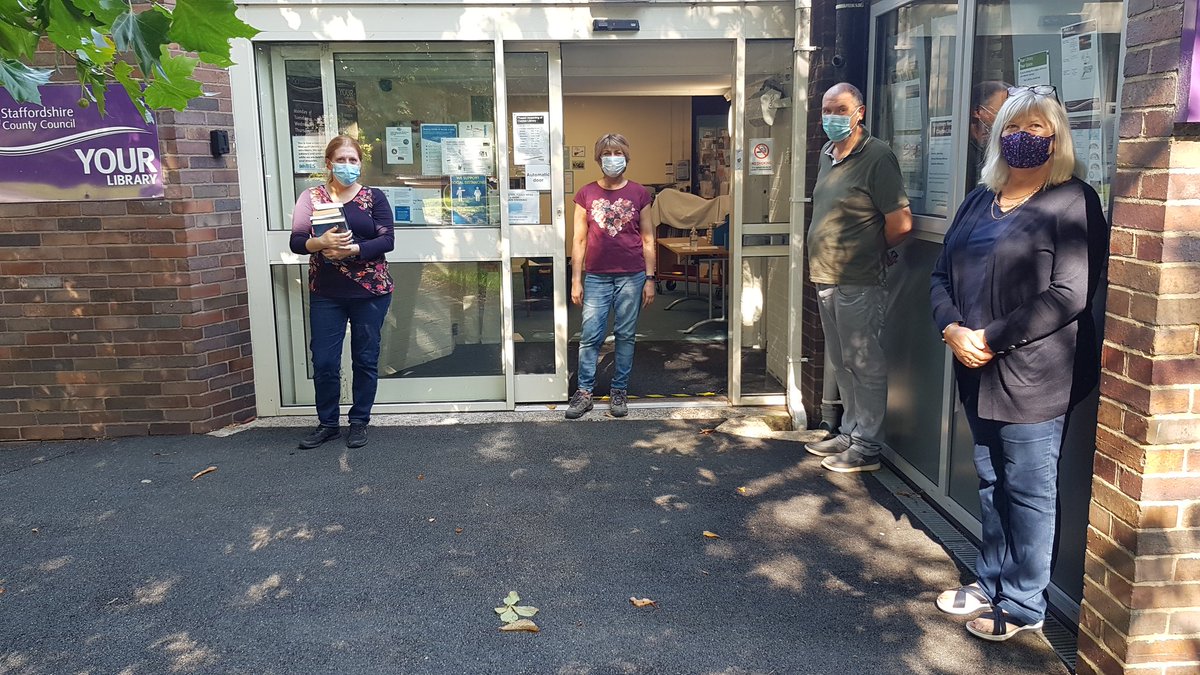 Great to see Clayton Community Managed Library back open today @SilvClayLib <a href="/beslimited/">BES Ltd</a> <a href="/SCCCCM/">Chris Plant</a> <a href="/StaffsLibraries/">Staffordshire Libraries</a>