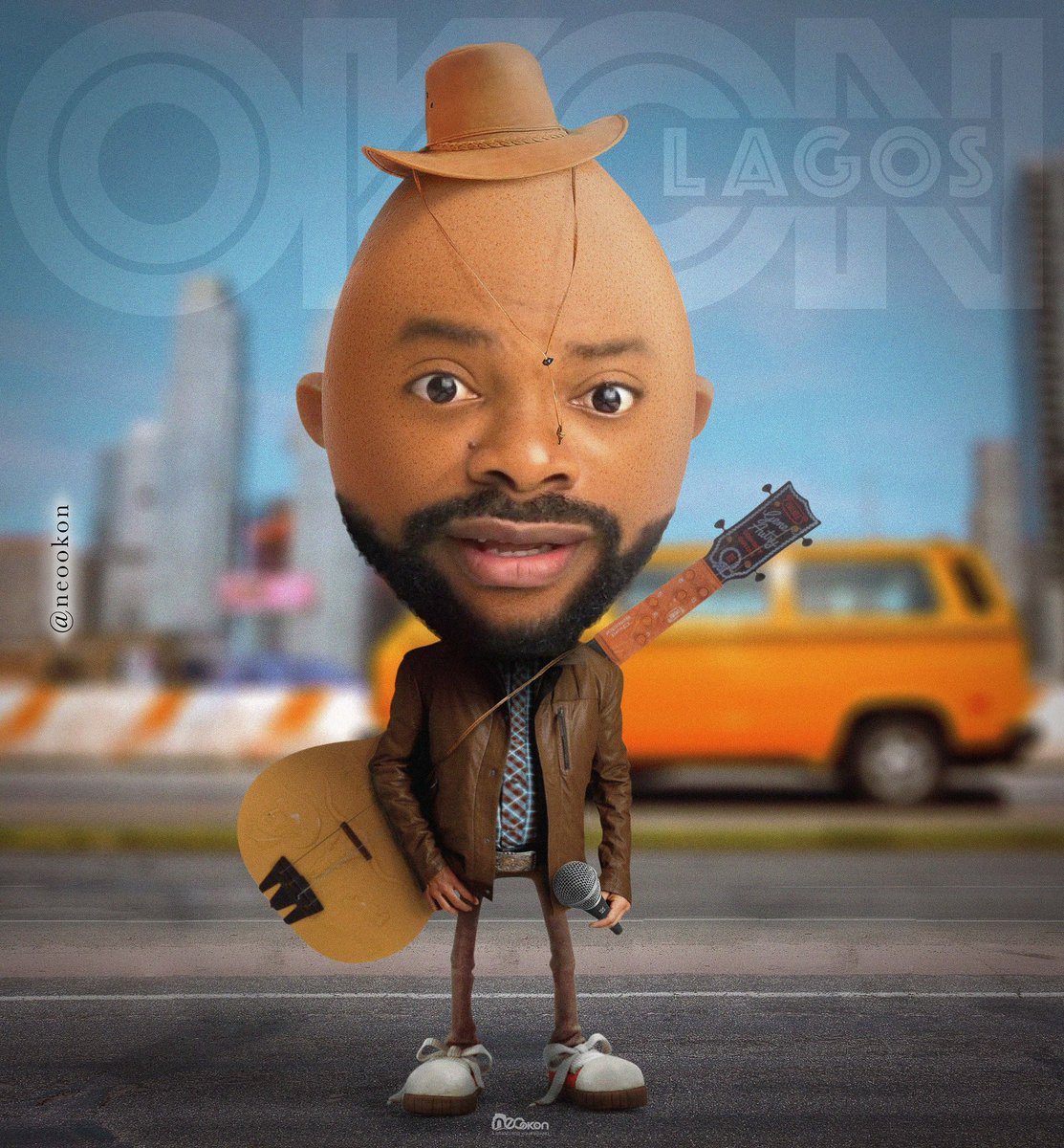 itzneookon's tweet photo. HUSTLE CONTINUES!😀💪🏾

Art by: @neookon 
Featuring: @OkonLagos https://t.co/AZMv0poaeO