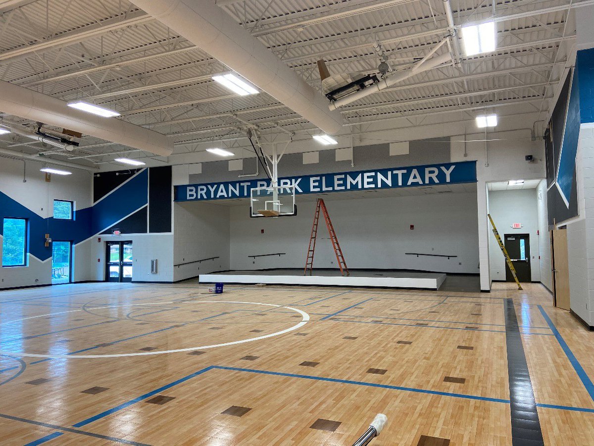 Bryant Park ES:  Gym and Stage Area
