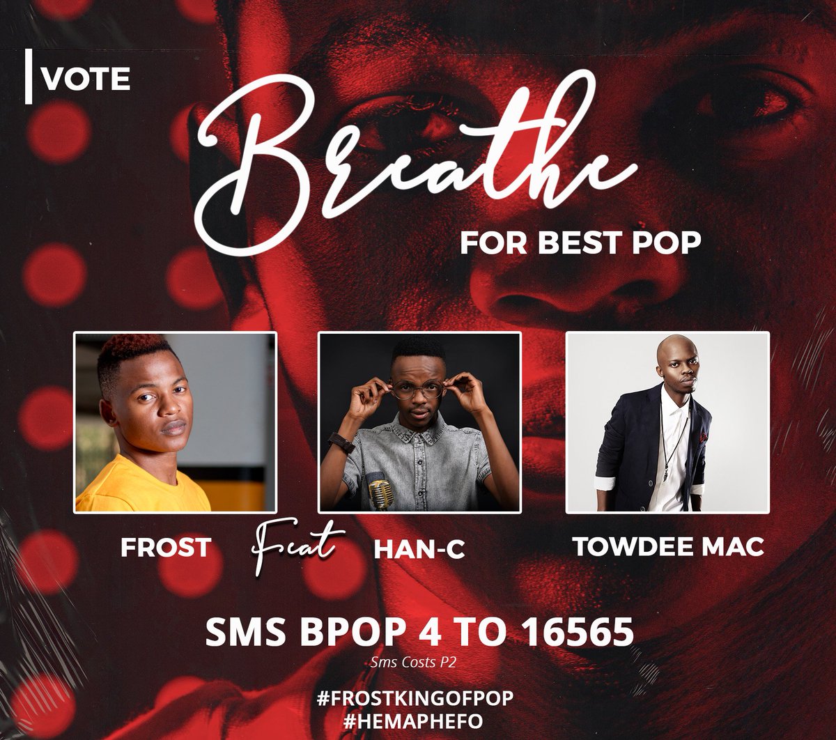 frostlegato's tweet photo. King of Pop ntwana 👿 vote BPOP 4 to 16565 @hanc_official https://t.co/KAGiviB04n