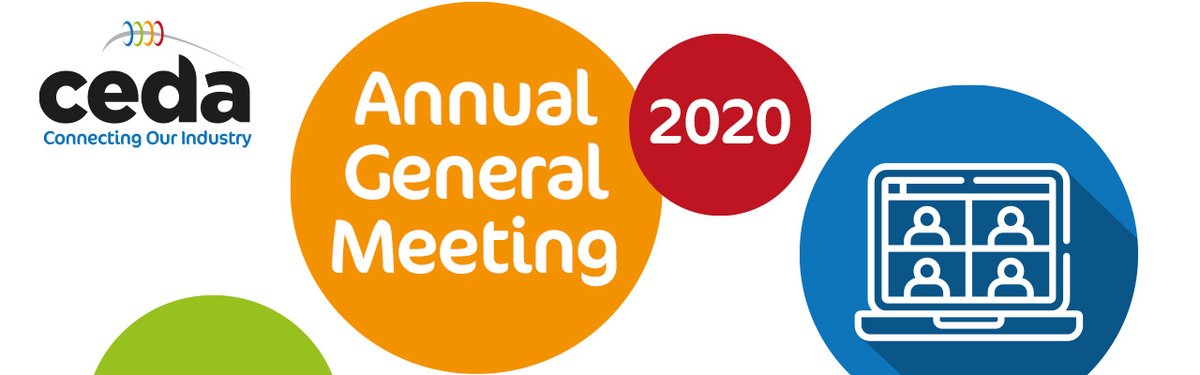 CEDAUK's tweet image. Final reminder to our @CEDAUK members that we will be having our first ever Virtual AGM this Wednesday from 11am.  Email or contact @CEDA_FM if you'd like to join us.