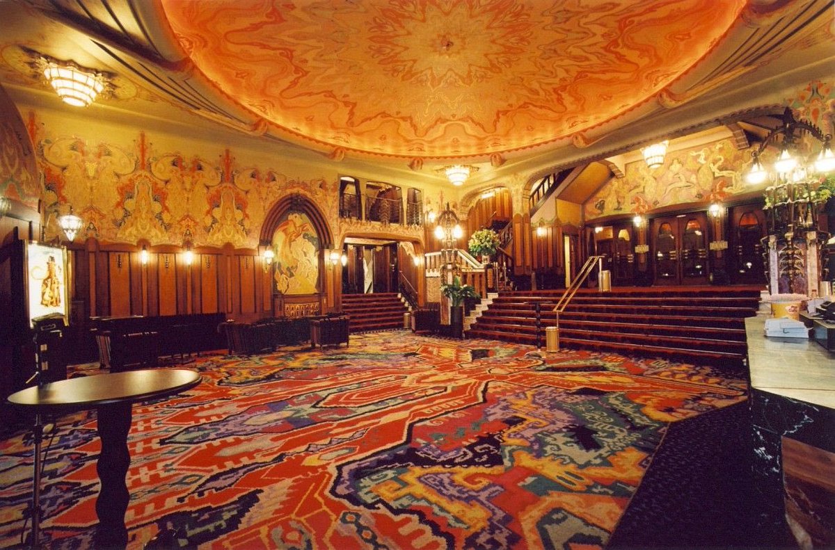 Abraham Icek Tuschinski (1886-1942) was a Jewish-Dutch businessman & art supporter. His monument is the magnificent Tuschinski theatre in Amsterdam. He was murdered at Auschwitz.