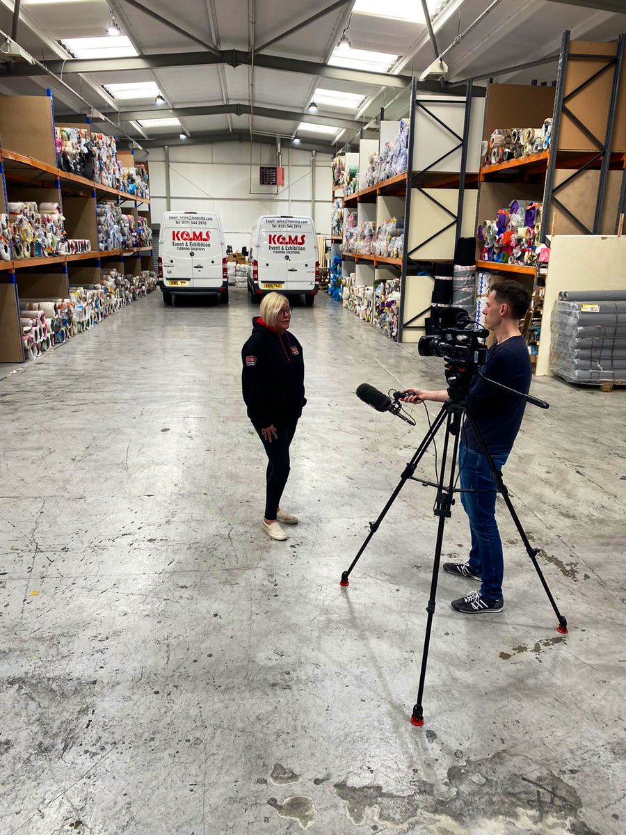 We had our second interview with ITV Central yesterday regarding our plea for help &amp; support from the government for the event &amp; exhibition industry. The exhibition supply chain needs your help 🙏🏼 #WeAreEvents #WeMakeEventsHappen