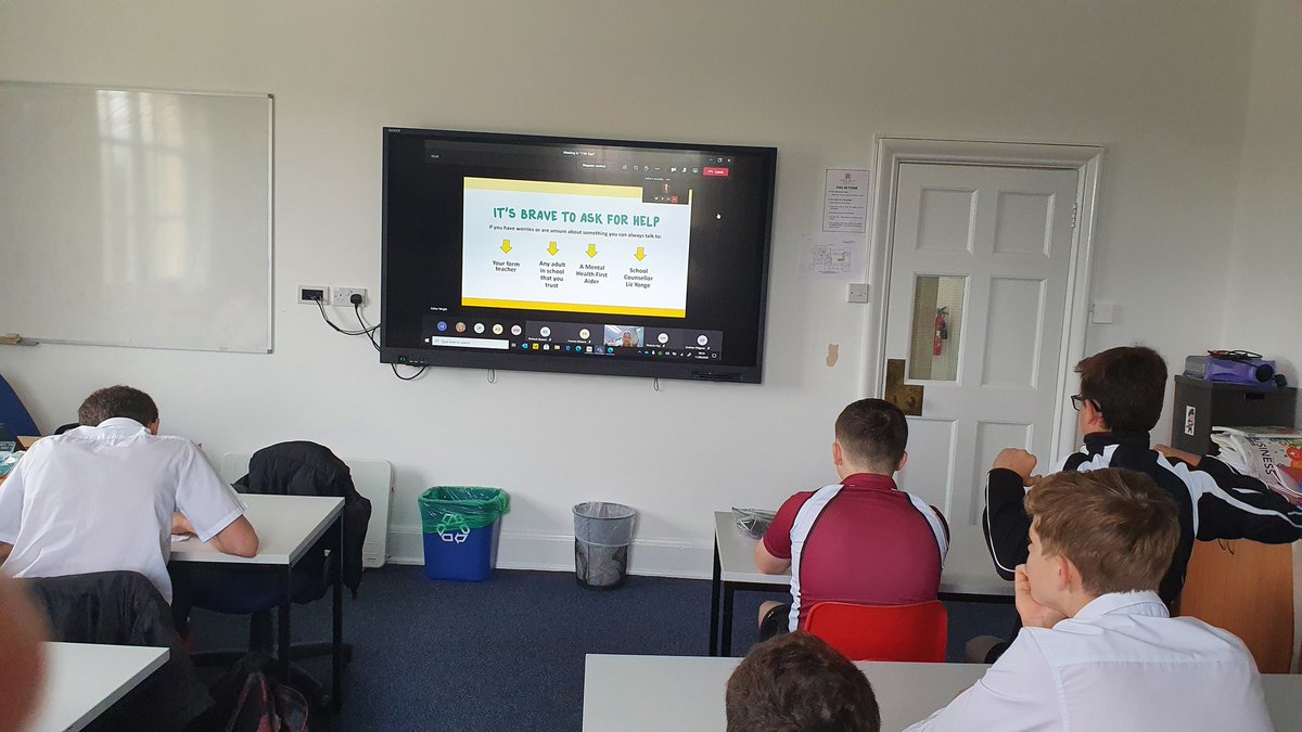 RH7Computing's tweet photo. Assemblies are being delivered via @MicrosoftTeams Our wonderfull Miss Wright is talking about importance of safeguarding team  @radnorsevenoaks to support pupils #safeguarding https://t.co/oafBSOzqA8
