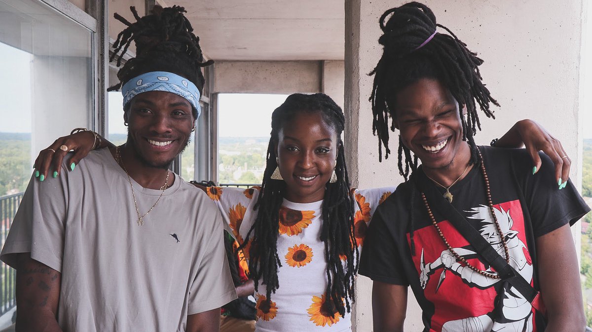 roots21Lion's tweet photo. The squad! @IamKazayah @_GeneralSpazz_ photo taken by @taipayn3 #FreeNatives #ForgottenTribe #DoveMuzik #JoyToIanI a available everywhere๐ฑ https://t.co/bO6hjgljdI