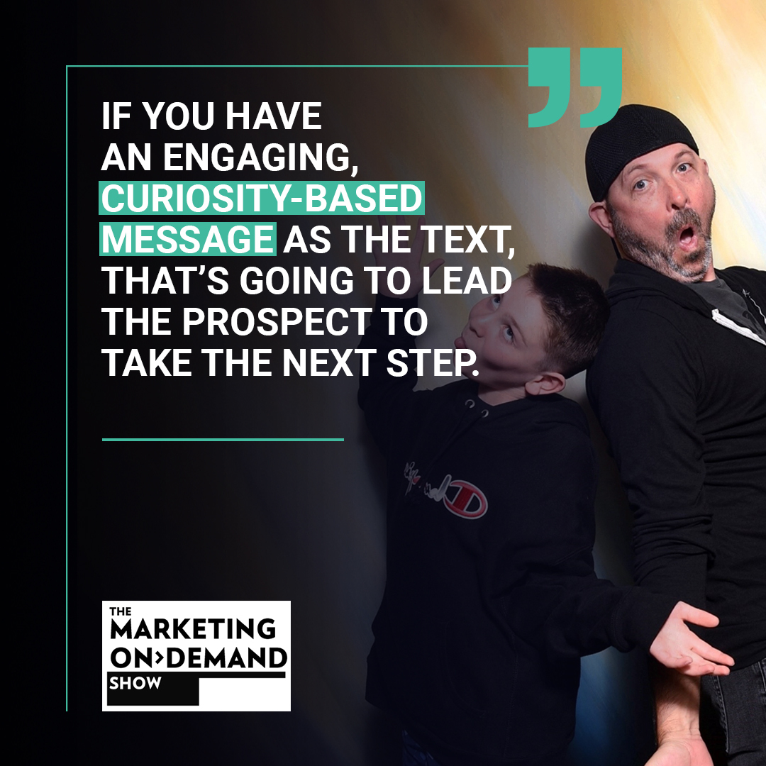 ChadEvanCollins's tweet photo. Are you using curiosity in your marketing messaging?

#modshow #marketingondemand #staycreative #mod #buildyourlists #smsmarketingforthewin #buildyourlists #chadevancollins https://t.co/pRPvpmsJha