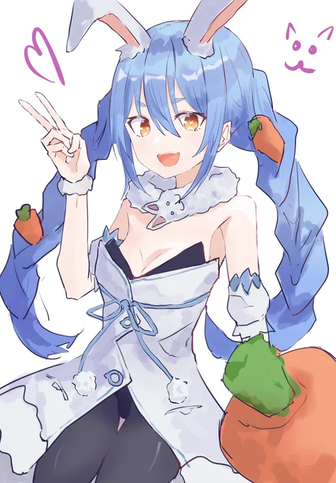 #ぺこらーと
幸運うさぎ 