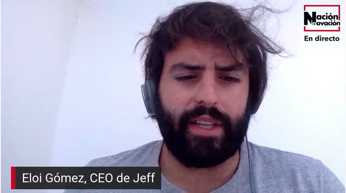 NacionInnovatv's tweet photo. "Buscamos gente que quiera emprender y desde @JeffApp_Tech les ayudamos con la tecnología y con el apoyo de una marca", charlamos con @eloichu, CEO de la compañía #nacioninnovacion100 #jeffapp #entrevista #tvonline https://t.co/84UcKQdLim