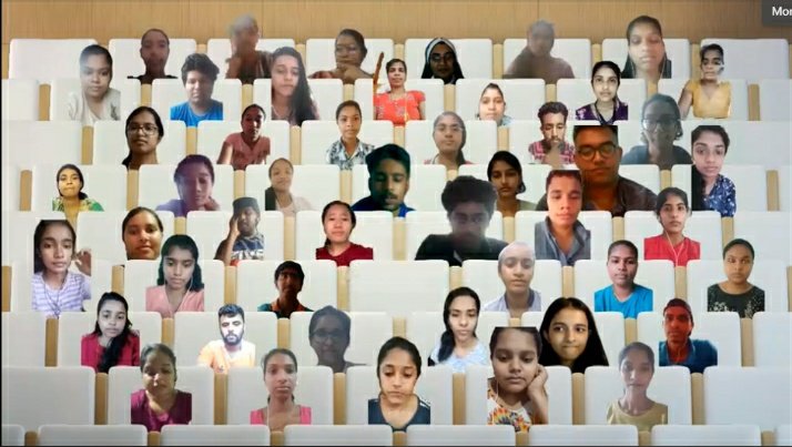 MconManipal's tweet photo. Dept. of Fundamentals of Nursing, @MconManipal organized a Guest Lecture on “Attitude of gratitude and love in nursing practice" on Sept 14, 2020 as part of #StudentsInductionProgram for freshers. Dr P Suba Sooria, Chief of Nursing Services, K H Manipal spoke on the topic. https://t.co/dyvhq43mLY